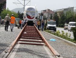 Hafif Raylı Sistem Araçlarının İkincisi İstanbul'dan Samsun'a Tır Üzerinde Geldi!