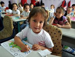 Özel Ergin İlköğretim Okulu Bilgi Boyama Yarışması'na Büyük İlgi