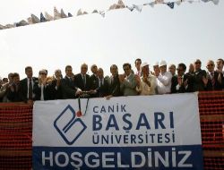 Samsun'da Canik Başarı Üniversitesi'nin Temeli Atıldı