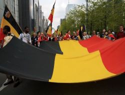 Belçikalılar 'belçika' İçin Yürüdü!