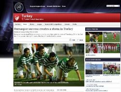 Bursaspor'un Şampiyonluğu Uefa'nın Resmi Sitesinde..