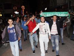 Samsun'dan Bursaspor ve Sağlam'a Sevgi Seli