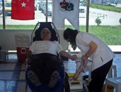 İzci Liderlerinden Kan Bağışı