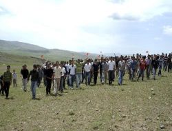 Köylülerden, Meraya Karakol Yapılmasına Protesto