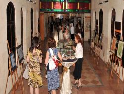 Ebru Sanatçıları Gaziantep'te Buluştu