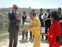Japon Televizyon Ekibi Göreme'de