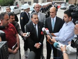 Muammer Güler, Emniyette Resmi Törenle Karşılandı!