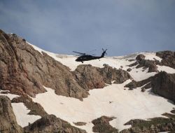 Helikopter Yaralıları Kurtarmaya Çalışırken Zor Anlar Yaşadı