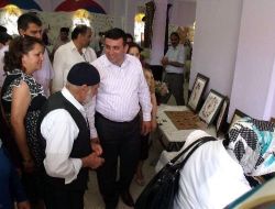 Sarıseki'de Kursiyerlerin El İşi Kermesi İlgi Gördü