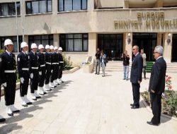 Vali Özçimen, Burdur'da Şehirde Veda Turlarına Başladı