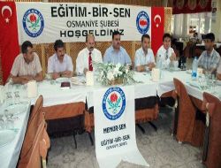 Etkili Sendikacılık Eğitim Bir-sen'e Osmaniye'de Yetki Aldırdı
