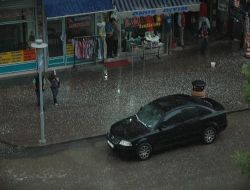 Kırşehir'de Şiddetli Dolu