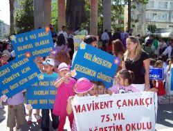 Kumluca'da Okul Öncesi Eğitim Şenlikleri Başladı