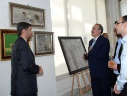 Makedonyalı Boşnak Ressam Bilgaip Koçista Bursa'da Sergi Açtı