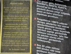 Yozgat Hakimiyet Gazetesi İkinci Sayısında Fethullah Gülen'in 'hüzünlü Gurbet' Şiirini Manşete Taşıdı