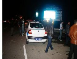 Giresun'da Polis Otosuna Saldırı