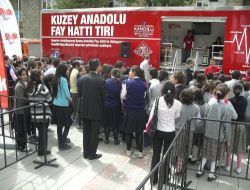 Kuzey Anadolu Fay Hattı Tır'ında Deprem Tatbikatı