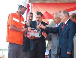 Eğitim Bir-sen Konutlarının Temeli Atıldı
