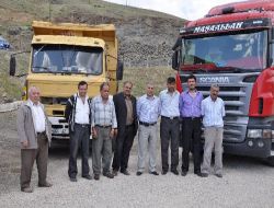 Yozgat'ta Kamyoncular Kooperatifi Hasat Dönemini Bekliyor