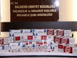 Bandırma'da 3 Bin 520 Paket Kaçak Sigara Ele Geçirildi!
