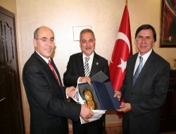 Mhp Mkyk Üyeleri, Başkan Kadir Kara'yı Ziyaret Etti!