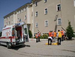 Deprem Ve Yangın Tatbikatı Gerçeği Aratmadı!