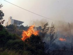 Atina'daki Devasa Yangın Devam Ediyor, Alevler Evlere Ulaştı!!