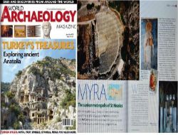 Demre, Word Arkeology Dergisine Kapak Oldu
