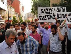 Kütahya'da İsrail'in Saldırısı Kınandı