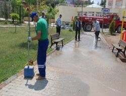 Edremit'te Park Ve Bahçeler Bakıma Alındı