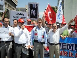 İzmirli Memurlar Haykırdı: Katil İsrail, Gazze'den Defol!!