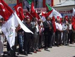 Kelkit'ten İsrail'e Lanet Yağdı