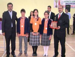 4. Geleneksel Matematik Olimpiyatı'nda Özel Serhat Birinci Oldu