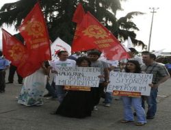 Giresun'da, Emek, Barış ve Demokrasi Güçleri Platformu İsrail'i Protesto Etti!