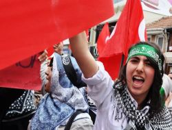 İsrail Ve Pkk Saldırısı Edirne'de Protesto Edildi!