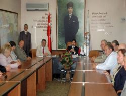 Muğla Üniversitesi Senatosu, Vali Şahin'i Ziyaret Etti