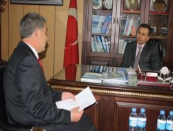 Vali Yerlikaya, Atso Başkanı Erat'ı Ziyaret Etti