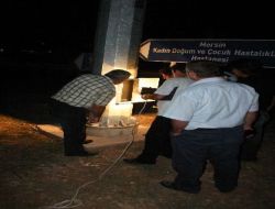 Mersin'de Mobese Kamerasına Molotoflu Saldırı