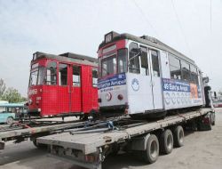 Nostaljik Tramvaylar Bursa'ya Geldi