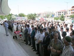 Erzincan'da, Gazze Gönüllüleri İçin Gıyabi Cenaze Namazı Kılındı
