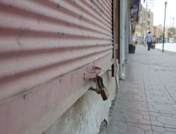 Nusaybin'de Esnaf Kepenk Kapattı!