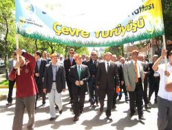 Erzurumlular 'çevre' İçin Yürüdü