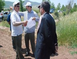 Vali Yılmaz Katı Atık Depolama Tesisinde İncelemelerde Bulundu