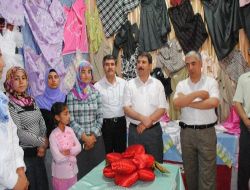 Sodes Kadın Kültür Merkezi Yaptıkları Ürünleri Sergiledi