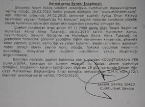 ANLAMAYANA KARAR FOTOKOPİSİ