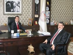 Bartın Belediye Başkanı Akın'dan, Safranbolu Belediye Başkanı Aksoy'a Ziyaret