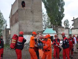 Erzurum'da Sağlık Bakanlığı 2010 Yılı Planlı Eğitim Tatbikatı Gerçeği Aratmadı