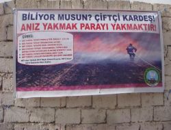 Çiftçiyi 'anız Yakmayın' Uyarısı