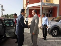 Vali Ali Yerlikaya'dan, Belediye Başkanı Arslan'a İade-i Ziyaret