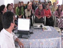 Bayanlar Örtü Altı Sebze Yetiştiriciliği Kursu Alıyor